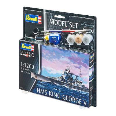 Набор для моделирования Revell Корабль Его Величества Король Джордж V 1:1200 (RVL-65161) (10-546170)
Набор для моделирования Revell Корабль Его Величества Король Джордж V 1:1200 (RVL-65161) (10-546170)