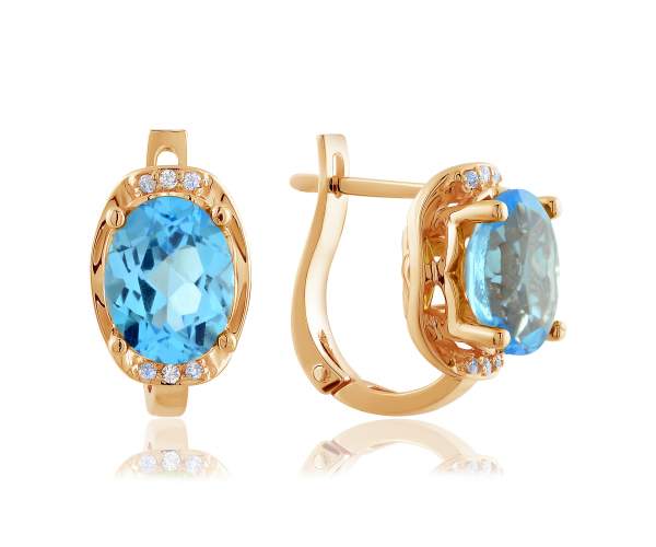 Серьги золотые с топазами "Аллегра", С4270ТОПАЗ
Серьги золотые с топазами "Аллегра", С4270ТОПАЗ