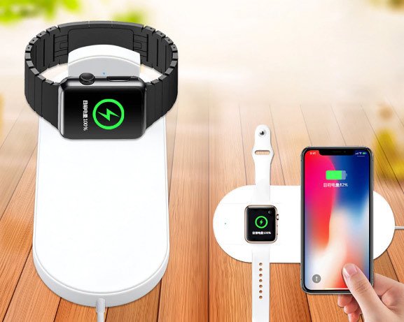 Беспроводное зарядное устройство Primo Qi AirPower для iPhone и Apple Watch Primo Белый
Беспроводное зарядное устройство Primo Qi AirPower для iPhone и Apple Watch Primo Белый