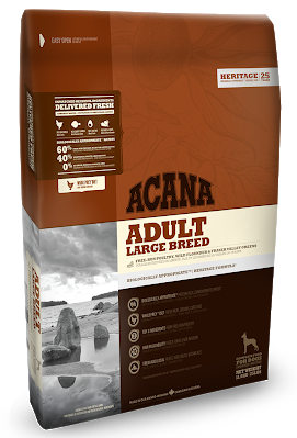 Корм беззерновой Acana Adult Large Breed для собак больших пород от 1 года 17.0 кг
Корм беззерновой Acana Adult Large Breed для собак больших пород от 1 года 17.0 кг