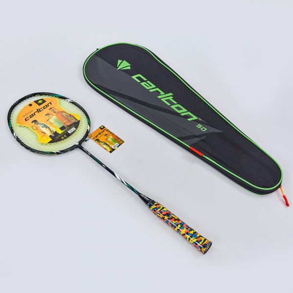 Ракетка для бадминтона 1штука в чехле CARLTON PRO-50 (Replica) Green (PS02271)
Ракетка для бадминтона 1штука в чехле CARLTON PRO-50 (Replica) Green (PS02271)