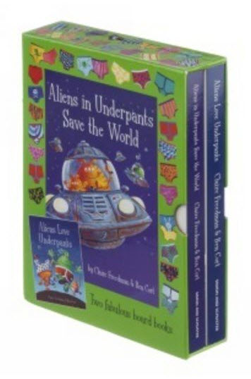 Книга на английском языке Aliens in Underpants Save the World and Aliens Love Underpants Boxed Gift Set (2 books) от автора Claire Freedman and Ben Cort и издательства Simon and Schuster UK из Великобритании
Книга на английском языке Aliens in Underpants Save the World and Aliens Love Underpants Boxed Gift Set (2 books) от автора Claire Freedman and Ben Cort и издательства Simon and Schuster UK из Великобритании