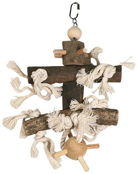 Игрушка для птиц Flamingo Cage Hanger Wood With Pinball, Деревянный подвес с пинболом
Игрушка для птиц Flamingo Cage Hanger Wood With Pinball, Деревянный подвес с пинболом