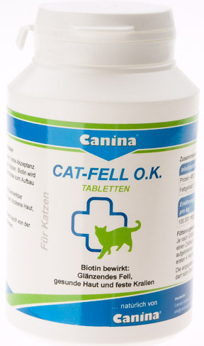 Биотин с микроэлементами Canina Cat-Fell O.K. 50 г / 100 таблеток (4027565201525)
Биотин с микроэлементами Canina Cat-Fell O.K. 50 г / 100 таблеток (4027565201525)