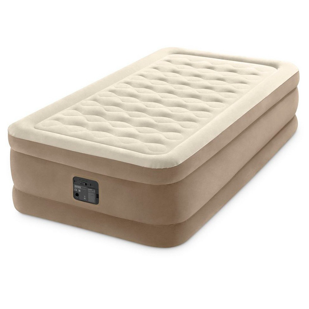 Надувная односпальная кровать Intex 64426 Prime Comfort Elevated со встроенным электронасосом и фирменной сумкой для хранения (99х191х46) бежевая (it-64426)
Надувная односпальная кровать Intex 64426 Prime Comfort Elevated со встроенным электронасосом и фирменной сумкой для хранения (99х191х46) бежевая (it-64426)