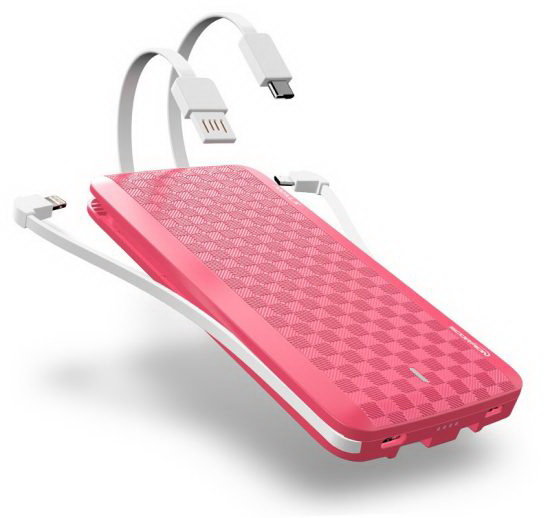 Универсальная мобильная батарея iWALK Power Bank Scorpion 12000mAh Lightning/microUSB/USB-C Red красный
Универсальная мобильная батарея iWALK Power Bank Scorpion 12000mAh Lightning/microUSB/USB-C Red красный