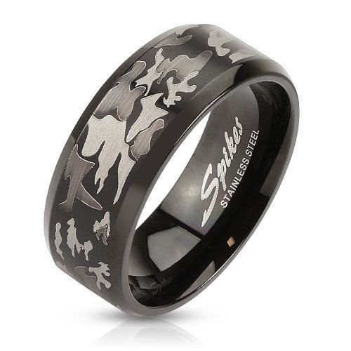 Брутальное кольцо из стали SPIKES "Камуфляж" мужское R-S1247-8 (11 США (наш 20,7))
Брутальное кольцо из стали SPIKES "Камуфляж" мужское R-S1247-8 (11 США (наш 20,7))