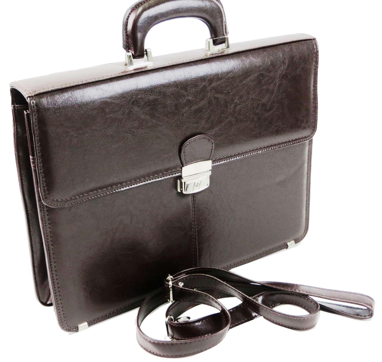 Мужской портфель для бумаг из эко кожи JPB, коричневый supersumka (TР012TE-29 brown)
Мужской портфель для бумаг из эко кожи JPB, коричневый supersumka (TР012TE-29 brown)