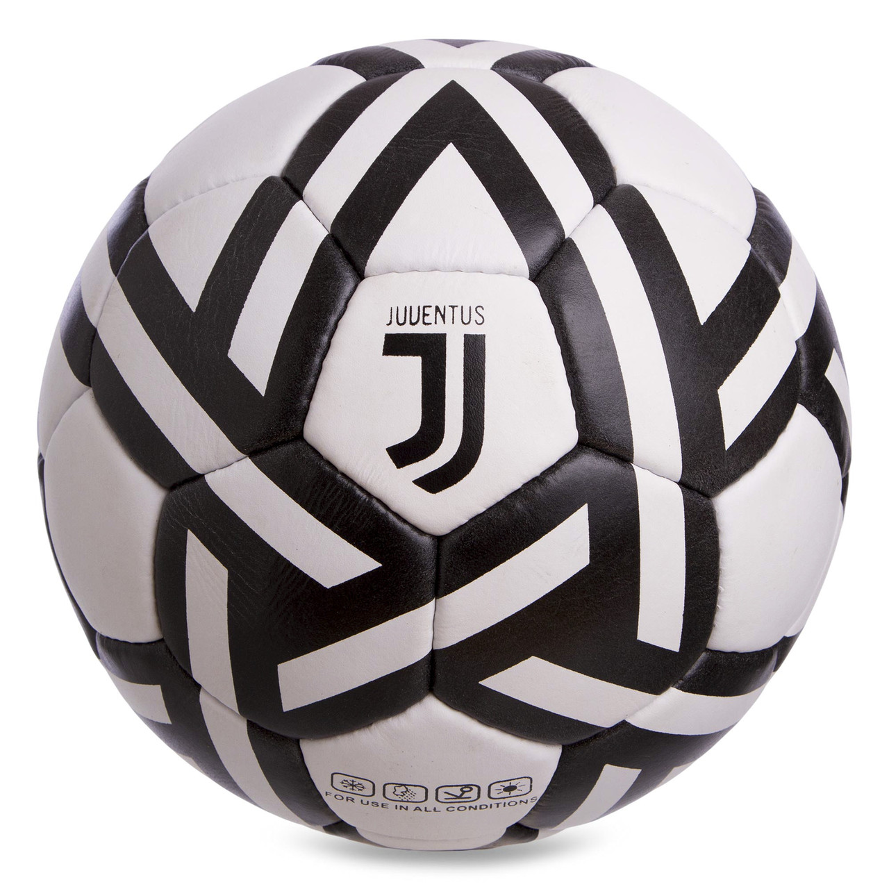 Мяч футбольный 5 размера ЮВЕНТУС ТУРИН JUVENTUS сшитый вручную бело черный (СПО FB-2169)
Мяч футбольный 5 размера ЮВЕНТУС ТУРИН JUVENTUS сшитый вручную бело черный (СПО FB-2169)