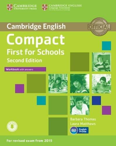 Рабочая тетрадь Compact First for Schools 2nd Edition Workbook with key with Downloadable Audio ISBN 9781107415720
Рабочая тетрадь Compact First for Schools 2nd Edition Workbook with key with Downloadable Audio ISBN 9781107415720