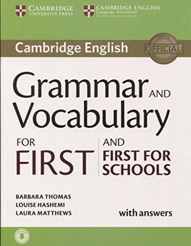 Книга Cambridge Grammar and Vocabulary for First and First for Schools with key and Downloadable Audio ISBN 9781107481060
Книга Cambridge Grammar and Vocabulary for First and First for Schools with key and Downloadable Audio ISBN 9781107481060