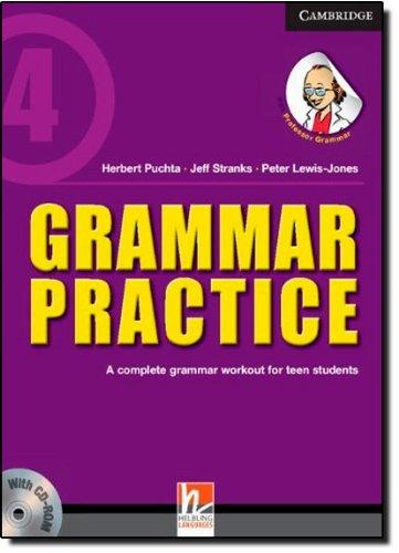 Грамматика Grammar Practice Level 4 Paperback with CD-ROM Puchta, H ISBN 9781107679122
Грамматика Grammar Practice Level 4 Paperback with CD-ROM Puchta, H ISBN 9781107679122