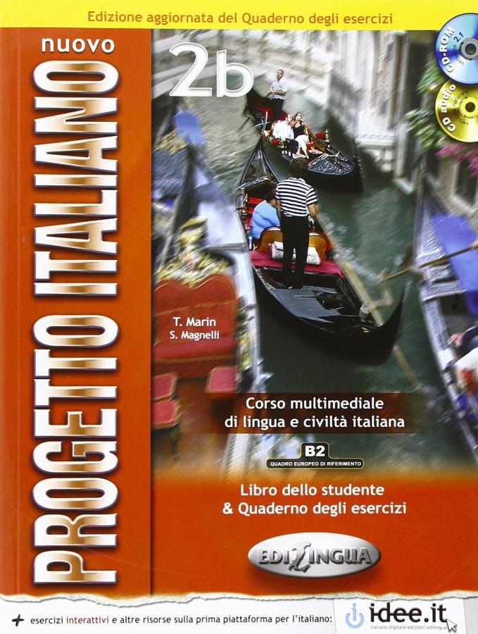 Progetto Italiano Nuovo 2B (B2) Libro&Quaderno COLORE + CD Audio + CD-ROM ISBN 9789607706836
Progetto Italiano Nuovo 2B (B2) Libro&Quaderno COLORE + CD Audio + CD-ROM ISBN 9789607706836