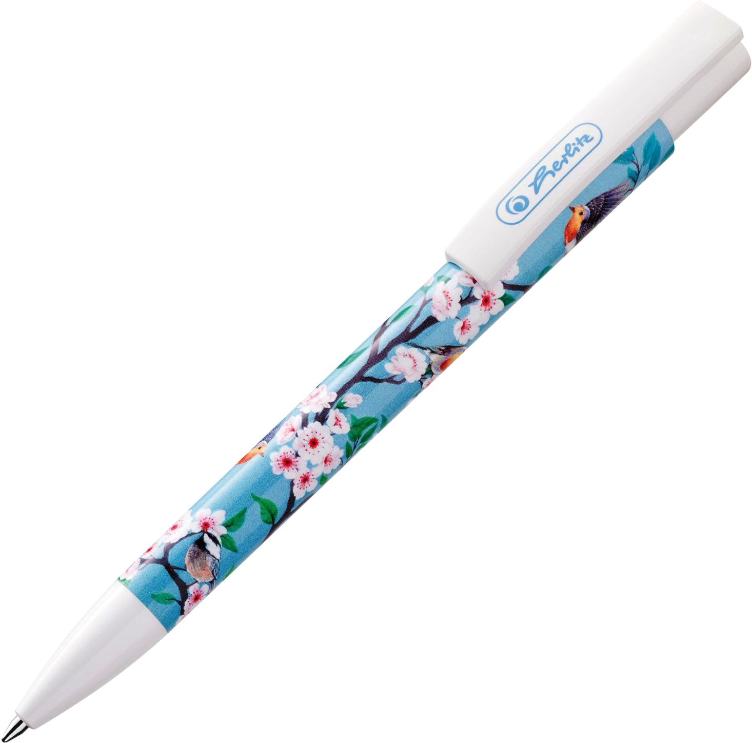 Ручка шариковая автоматическая Herlitz Ladylike Birds Синяя 1 мм Разноцветный корпус (50021697)
Ручка шариковая автоматическая Herlitz Ladylike Birds Синяя 1 мм Разноцветный корпус (50021697)