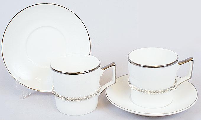 Кофейный набор Silver Glade 2 чашки 150мл с декоративными браслетами Bona (TР0163235714)
Кофейный набор Silver Glade 2 чашки 150мл с декоративными браслетами Bona (TР0163235714)