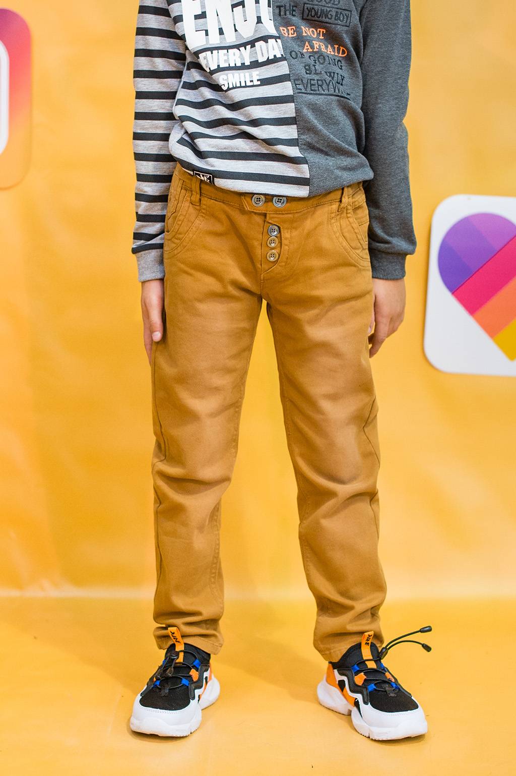 Брюки Mackays 134 см Оранжевый (2129000454373) 
Брюки Mackays 134 см Оранжевый (2129000454373)