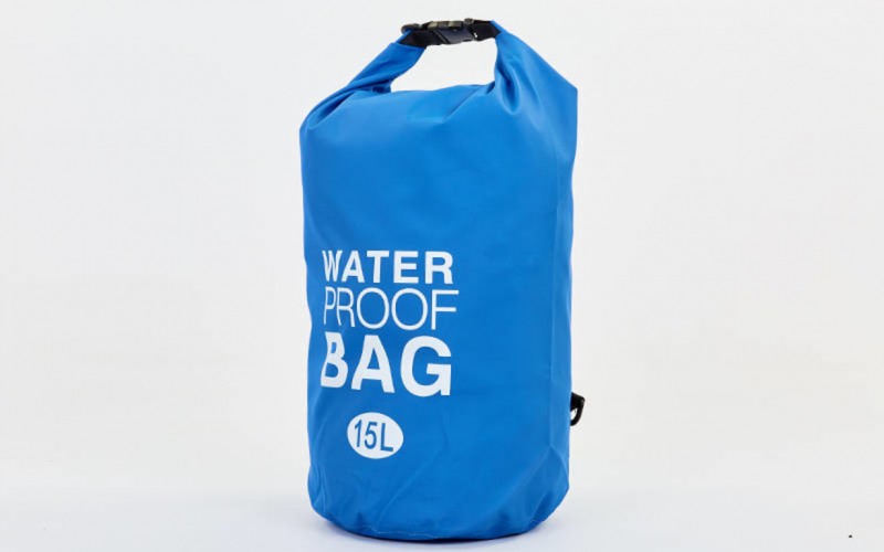 Водонепроницаемый гермомешок с плечевым ремнем Waterproof Bag 15л TY-6878-15 Blue (PS03307)
Водонепроницаемый гермомешок с плечевым ремнем Waterproof Bag 15л TY-6878-15 Blue (PS03307)