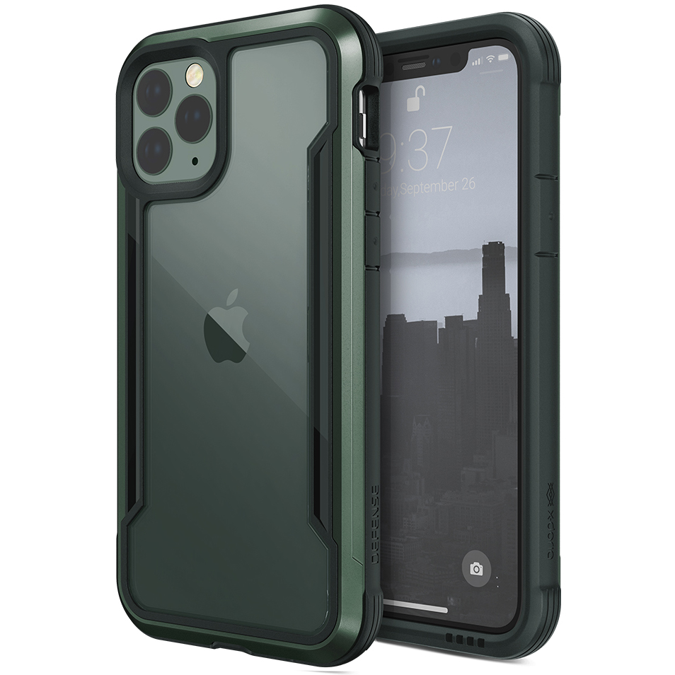 Чехол Defense Shield Series (TPU+Metal+PC) для Apple iPhone 11 Pro (5.8") Зеленый / Midnight Green
Чехол Defense Shield Series (TPU+Metal+PC) для Apple iPhone 11 Pro (5.8") Зеленый / Midnight Green