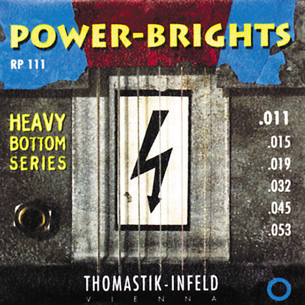 Струны для электрогитары Thomastik-Infeld Power Bright RP111 Heavy Bottom Medium 11/53
Струны для электрогитары Thomastik-Infeld Power Bright RP111 Heavy Bottom Medium 11/53