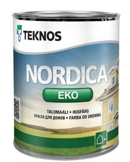 Водорозчинна фарба зовнішніх дерев'яних поверхонь Teknos Nordika Eko, Білий, 0.9 л
Водорозчинна фарба зовнішніх дерев'яних поверхонь Teknos Nordika Eko, Білий, 0.9 л