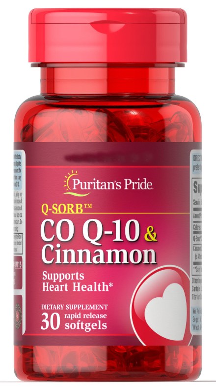 Специальный продукт Puritan's Pride Q-SORB Co Q-10 & Cinnamon 30 капсул (4384301525)
Специальный продукт Puritan's Pride Q-SORB Co Q-10 & Cinnamon 30 капсул (4384301525)