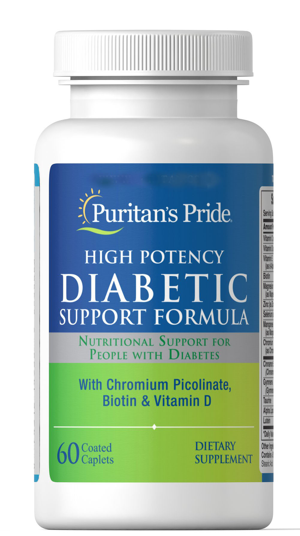 Специальный продукт Puritan's Pride Diabetic Support Formula 60 таблеток (4384301531)
Специальный продукт Puritan's Pride Diabetic Support Formula 60 таблеток (4384301531)