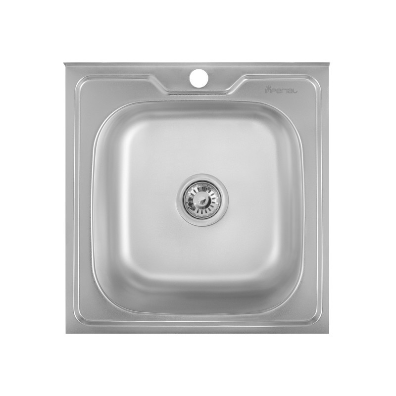 Накладная кухонная мойка из нержавеющей стали Imperial 5050 Satin
Накладная кухонная мойка из нержавеющей стали Imperial 5050 Satin