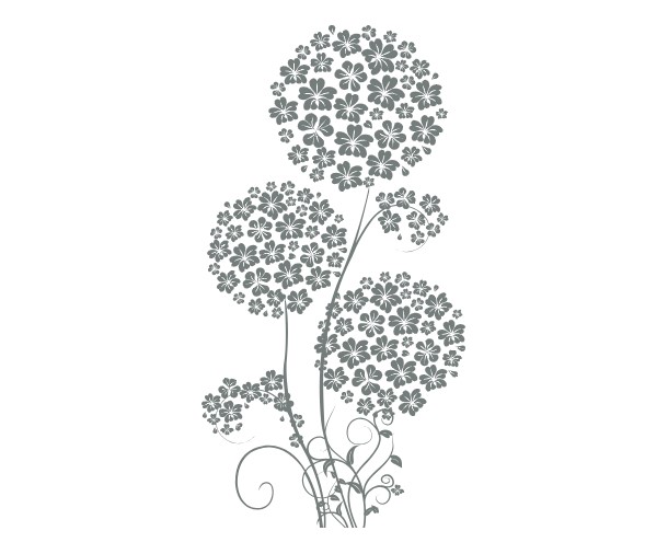 Интерьерная виниловая наклейка на стену IdeaClock Flower balls 80х150 см Серый(39618-46-52)
Интерьерная виниловая наклейка на стену IdeaClock Flower balls 80х150 см Серый(39618-46-52)