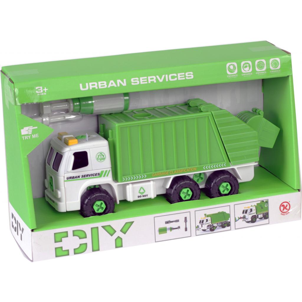 Конструктор Kaile Toys Мусоровоз с отверткой разборная модель (KL902-2)
Конструктор Kaile Toys Мусоровоз с отверткой разборная модель (KL902-2)