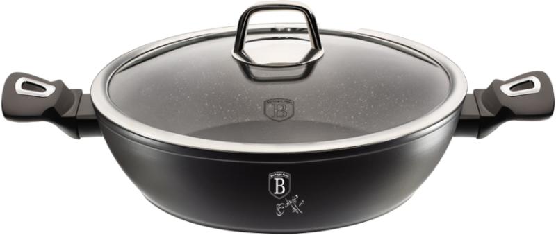Сотейник Berlinger Haus Black Silver Collection 3.8 литра D28 см с крышкой алюминий BH-1850
Сотейник Berlinger Haus Black Silver Collection 3.8 литра D28 см с крышкой алюминий BH-1850