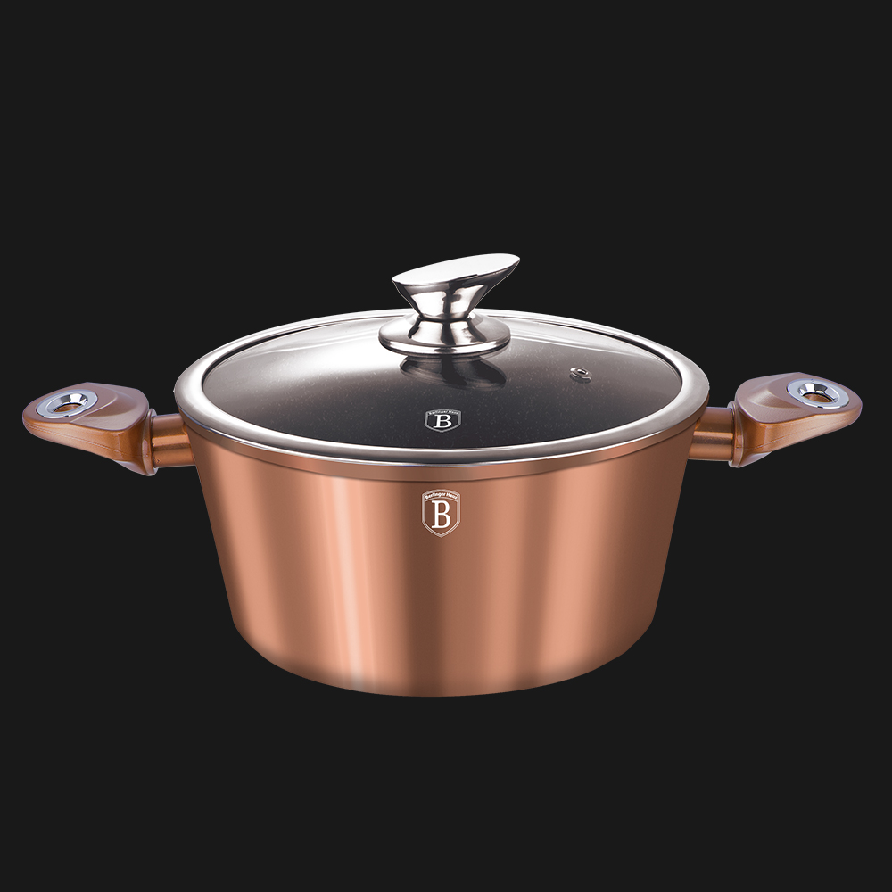 Кастрюля Berlinger Haus Rosegold Collection D20 см 2.5 л Алюминий BH-1514N
Кастрюля Berlinger Haus Rosegold Collection D20 см 2.5 л Алюминий BH-1514N