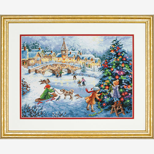 Набір для вишивання хрестиком "Зимові свята//Winter Celebration" DIMENSIONS 70-08919
Набір для вишивання хрестиком "Зимові свята//Winter Celebration" DIMENSIONS 70-08919