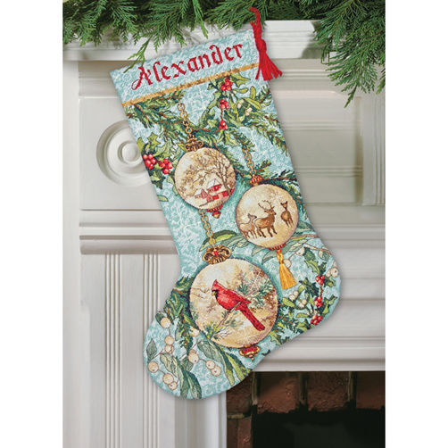 Набір для вишивання хрестиком "Чарівний орнамент//Enchanted Ornament Stocking" DIMENSIONS 70-08854
Набір для вишивання хрестиком "Чарівний орнамент//Enchanted Ornament Stocking" DIMENSIONS 70-08854