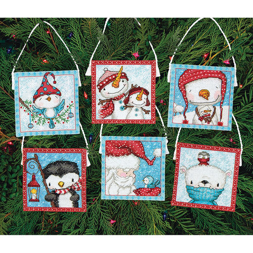 Набір для вишивання хрестиком "Морозяні друзі//Frosty Friends Ornaments" DIMENSIONS 70-08940
Набір для вишивання хрестиком "Морозяні друзі//Frosty Friends Ornaments" DIMENSIONS 70-08940