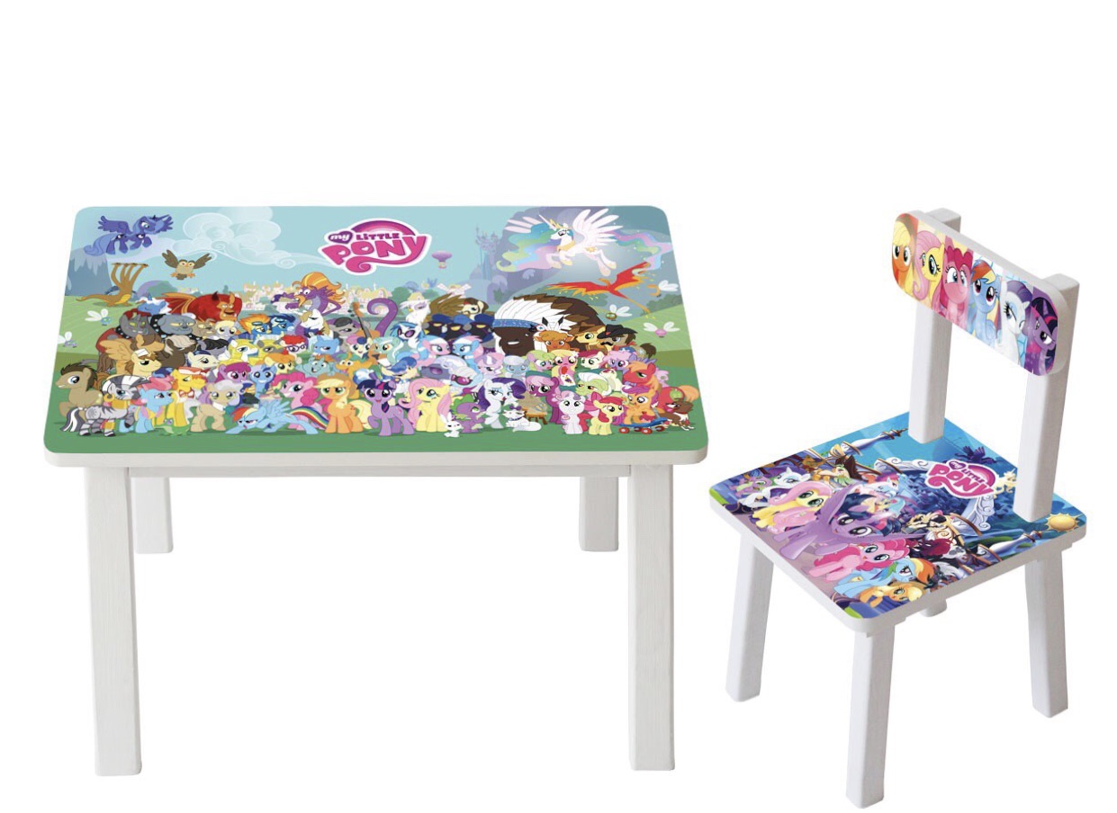 Столик детский и 2 стульчика Toys высота 43,5 см. 60/40 LITTLE PONY (Пони) BSM2К-12+1
Столик детский и 2 стульчика Toys высота 43,5 см. 60/40 LITTLE PONY (Пони) BSM2К-12+1