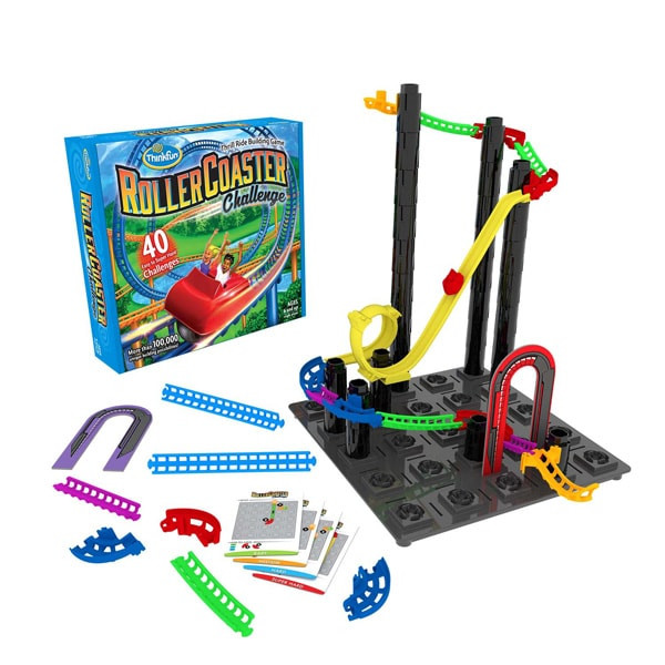 Игра-головоломка ThinkFun Roller Coaster Challenge (Американские горки) (1046)
Игра-головоломка ThinkFun Roller Coaster Challenge (Американские горки) (1046)