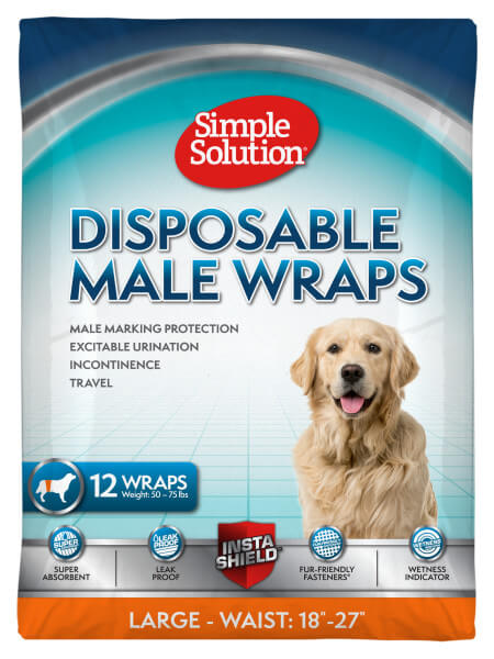 Гигиенически пояс для кобелей Simple Solution Disposable Male Wrap Large (12 p) большой
Гигиенически пояс для кобелей Simple Solution Disposable Male Wrap Large (12 p) большой
