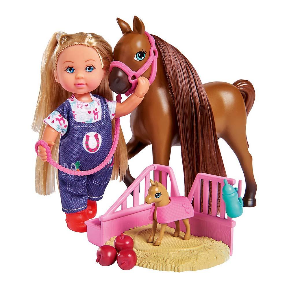 Кукольный набор Simba Toys Доктор Эви Лошадка с новорожденным жеребенком (5733487)
Кукольный набор Simba Toys Доктор Эви Лошадка с новорожденным жеребенком (5733487)