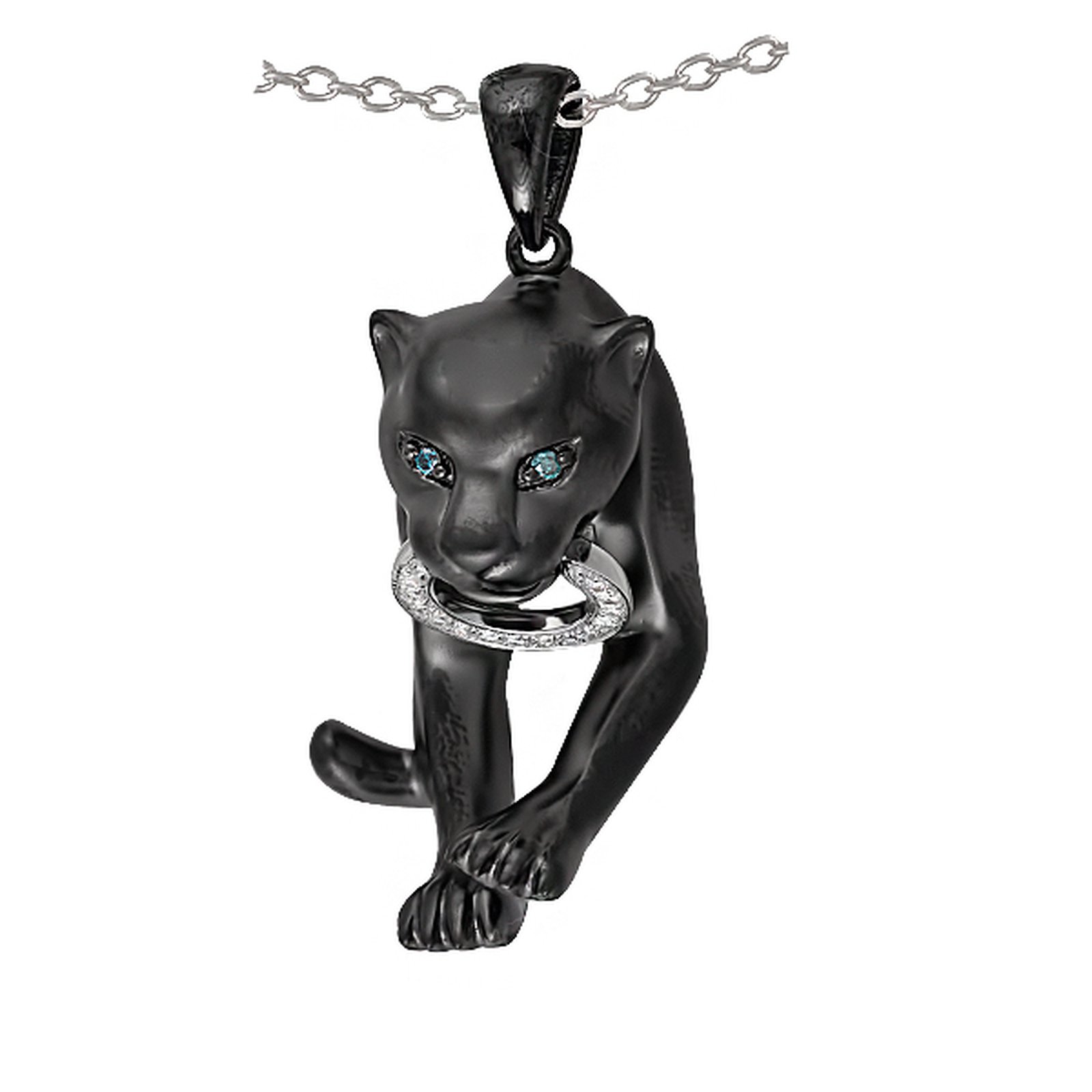 Кулон из золота с бриллиантами 070453, размер 45 
Кулон из золота с бриллиантами 070453, размер 45