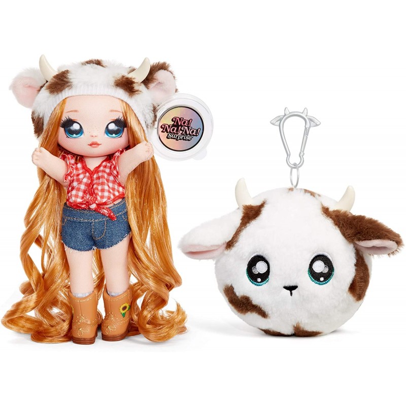 Игровой набор с куклой Na! Na! Na! AnnaBelle Mooosche (MGA Entertainment, США) Нанана Коровка Аннабель, 3 серия
Игровой набор с куклой Na! Na! Na! AnnaBelle Mooosche (MGA Entertainment, США) Нанана Коровка Аннабель, 3 серия