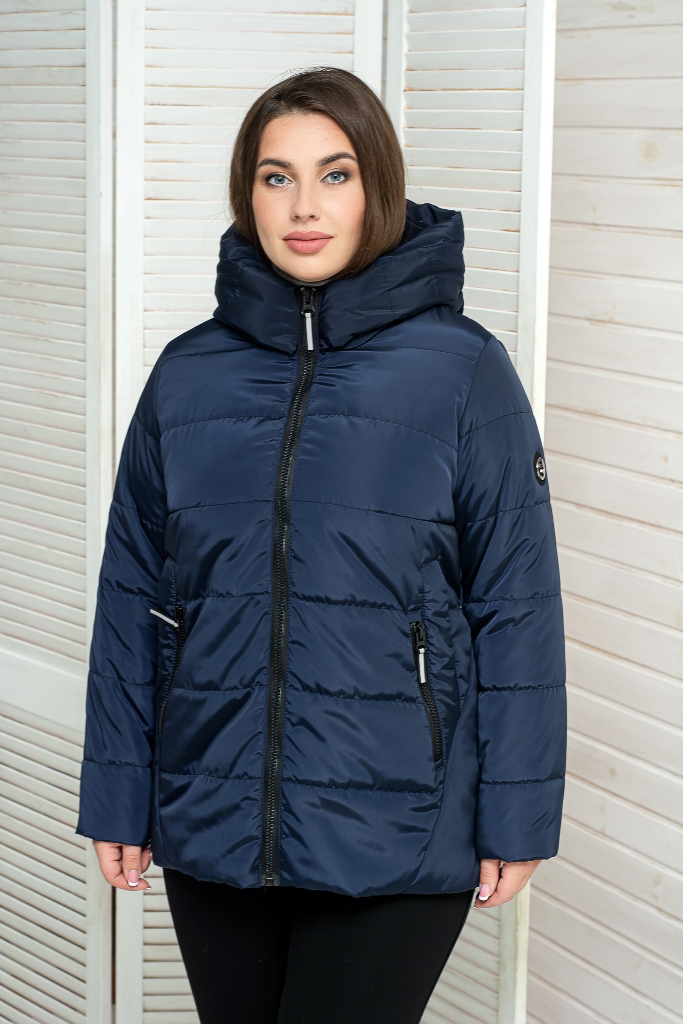 Куртка женская демисезонная больших размеров MODA 00059 () Темно-синий (00059/4 A, Куртка женская демисезонная больших размеров MODA 00059 XL (50) Темно-синий (00059/4 A)
Куртка женская демисезонная больших размеров MODA 00059 () Темно-синий (00059/4 A, Куртка женская демисезонная больших размеров MODA 00059 XL (50) Темно-синий (00059/4 A)