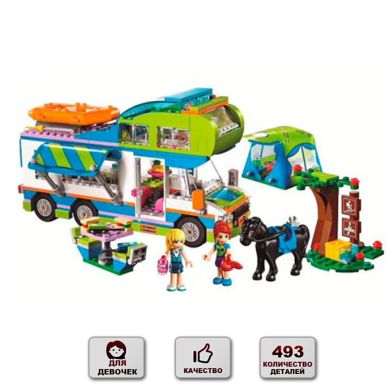 Конструктор детский Дом на колёсах + 2 фигурки Good Toys Конструктор игровой для малыша на 493 деталей (10858)
Конструктор детский Дом на колёсах + 2 фигурки Good Toys Конструктор игровой для малыша на 493 деталей (10858)