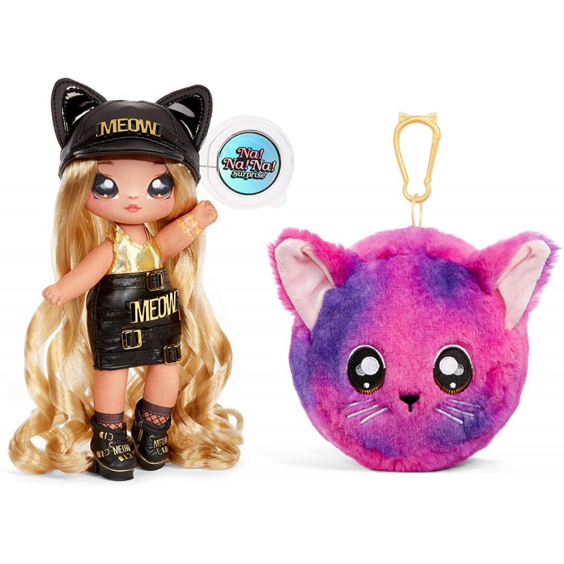 Игровой набор с куклой Na! Na! Na! Sasha Scratch (MGA Entertainment, США) Нанана Кошка Саша, 3 серия 
Игровой набор с куклой Na! Na! Na! Sasha Scratch (MGA Entertainment, США) Нанана Кошка Саша, 3 серия