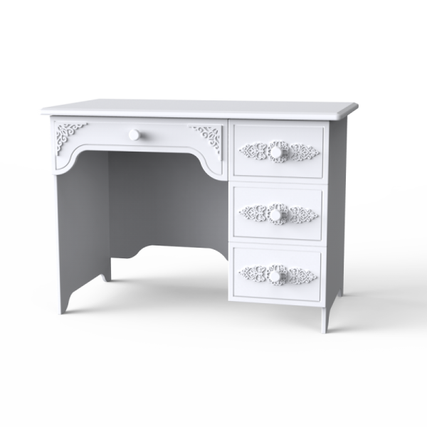 Стол письменный Неман Анжелика белый супермат
Стол письменный Неман Анжелика белый супермат