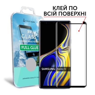 Защитное стекло MakeFuture для Samsung Galaxy Note9 Black Full Glue, 3D (MG3DFG-SN9)
Защитное стекло MakeFuture для Samsung Galaxy Note9 Black Full Glue, 3D (MG3DFG-SN9)