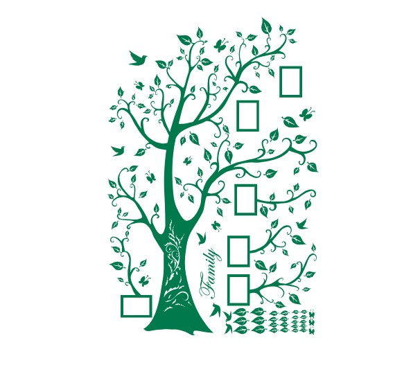 Интерьерная виниловая наклейка на стену IdeaClock Tree of happiness with frames 200х145 см Зеленый(39160-46-40)
Интерьерная виниловая наклейка на стену IdeaClock Tree of happiness with frames 200х145 см Зеленый(39160-46-40)