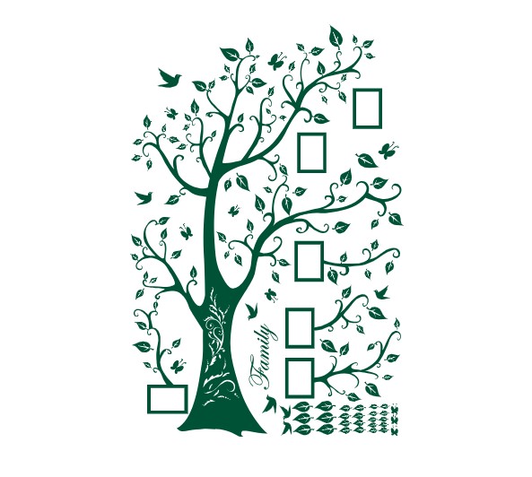 Интерьерная виниловая наклейка на стену IdeaClock Tree of happiness with frames 200х145 см Лесной зеленый(39160-46-39)
Интерьерная виниловая наклейка на стену IdeaClock Tree of happiness with frames 200х145 см Лесной зеленый(39160-46-39)