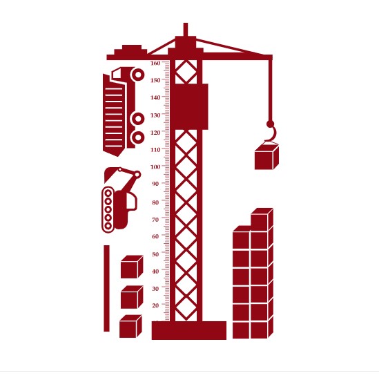 Интерьерная виниловая наклейка ростомер IdeaClock Crane 105х185 см Темно-красный(39369-46-8)
Интерьерная виниловая наклейка ростомер IdeaClock Crane 105х185 см Темно-красный(39369-46-8)