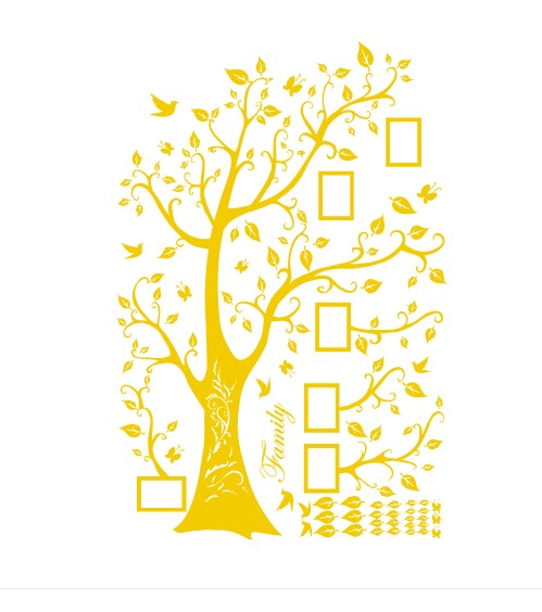 Интерьерная виниловая наклейка на стену IdeaClock Tree of happiness with frames 200х145 см Светло-желтый(39160-46-5)
Интерьерная виниловая наклейка на стену IdeaClock Tree of happiness with frames 200х145 см Светло-желтый(39160-46-5)