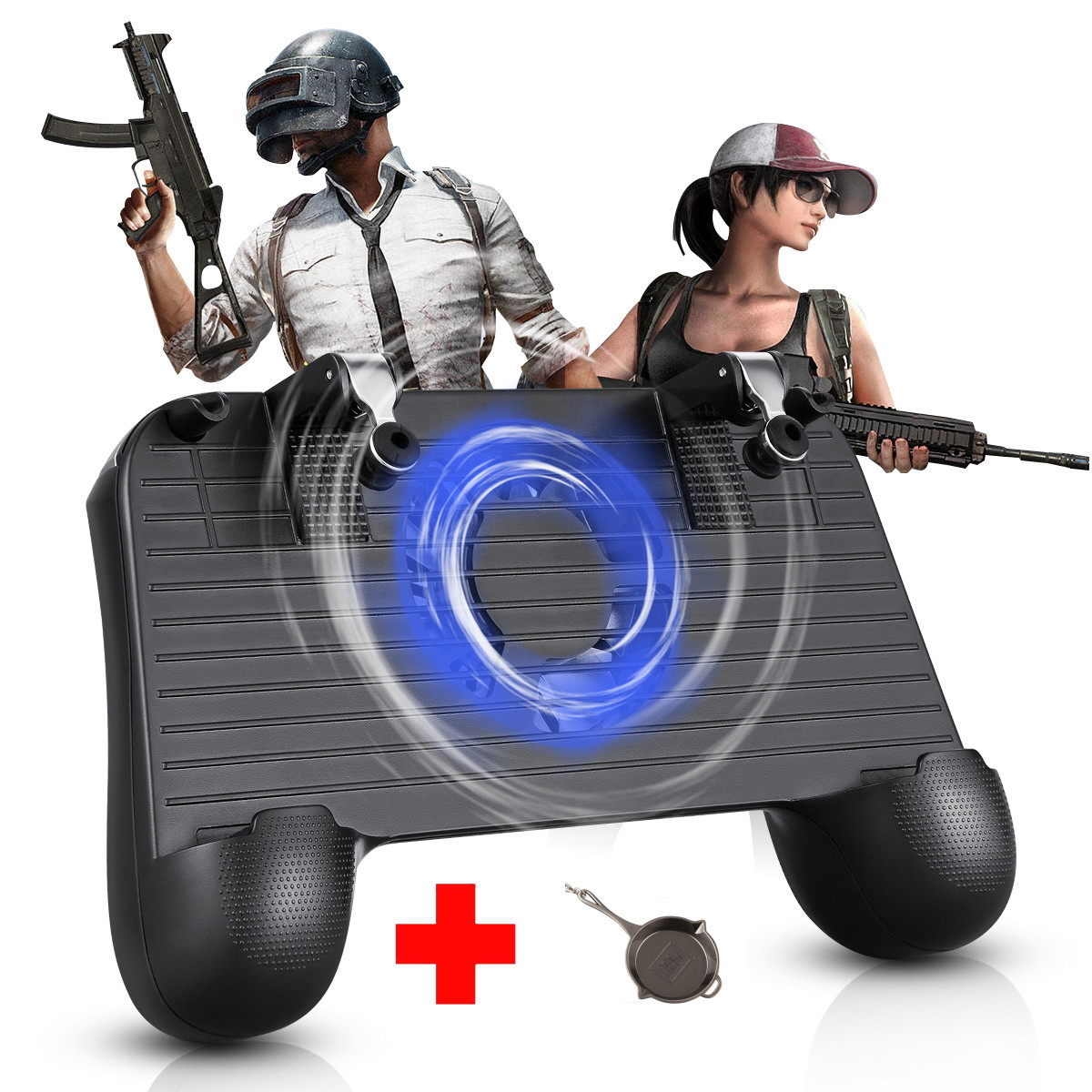 Беспроводной геймпад для смартфонов PUBG Mobile F20 с вентилятором Union (teh0012833) Черный
Беспроводной геймпад для смартфонов PUBG Mobile F20 с вентилятором Union (teh0012833) Черный
